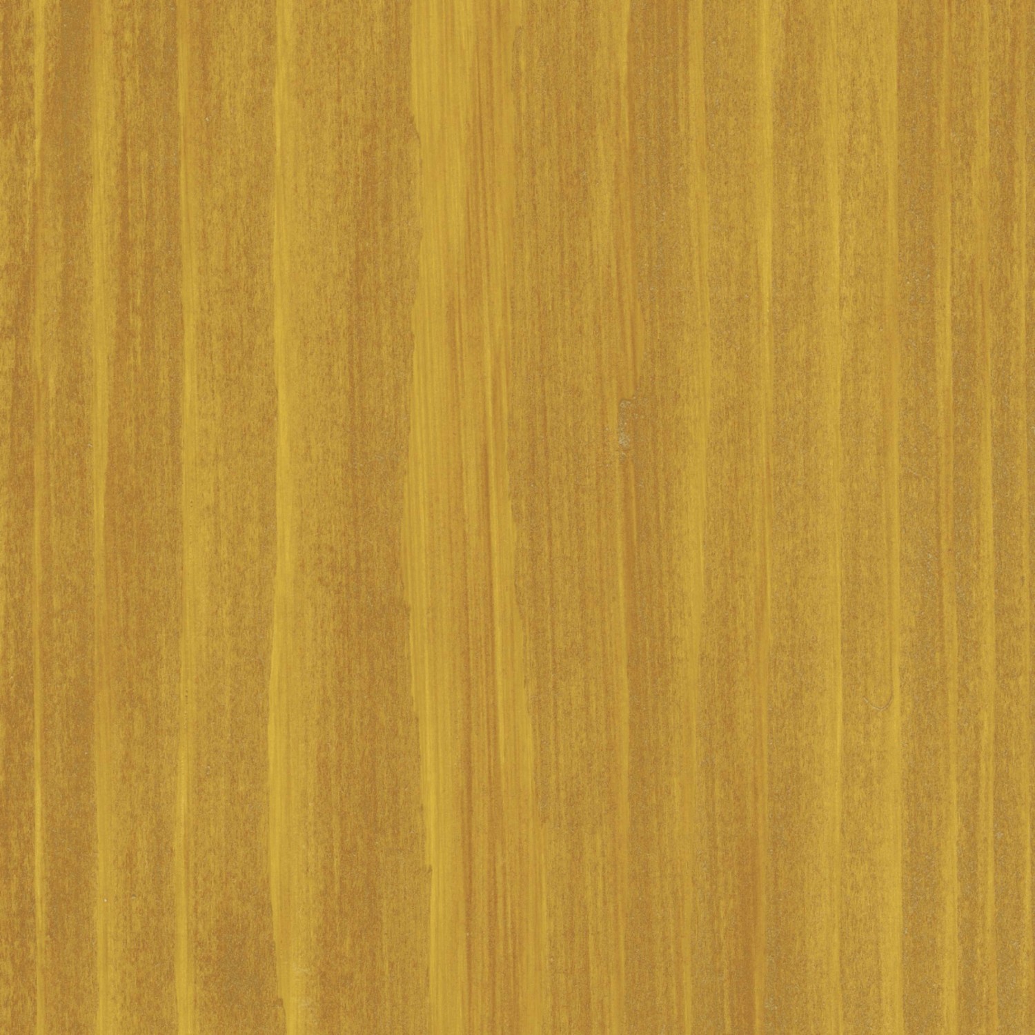 Holzoberfläche mit OBI Innenlasur Kiefer, goldgelbe Holzlasur für Innenräume.