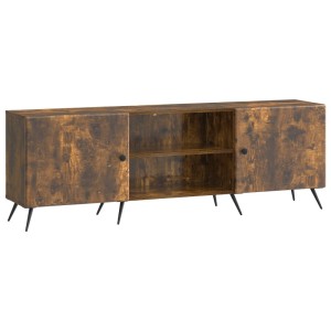vidaXL TV-Schränk Geräucherte Eiche 150 x 31 x 50 cm Holzwerkstoff 895610