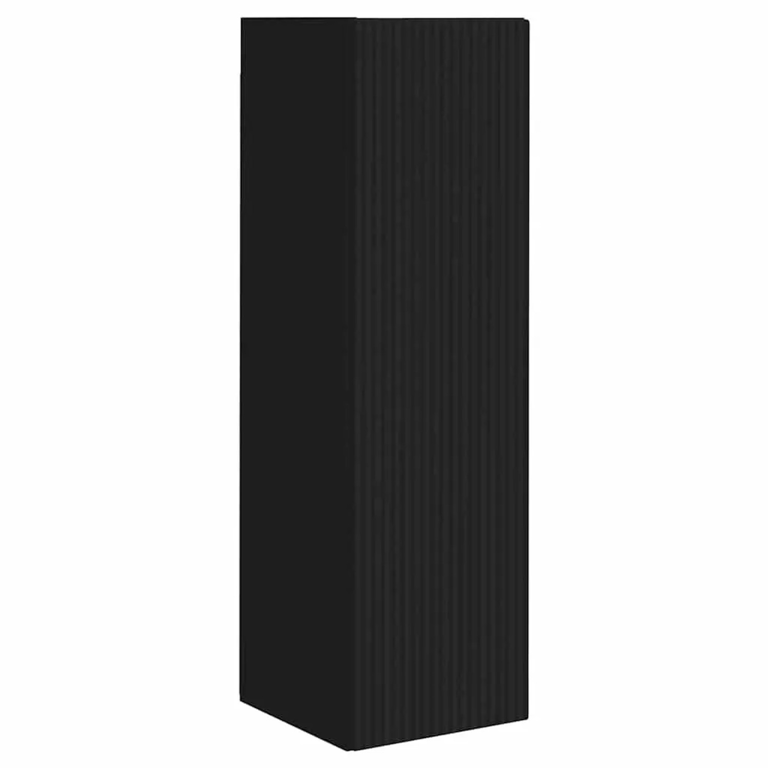 vidaXL TV-Wandschrank Schwarz 30 x 31 x 100 cm Holzwerkstoff 892311