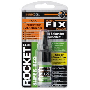 Boldt Schnellkleber Super Eco Rocket Turbocoll TurboFix 10g für Lack- & Karosseriereparatur.