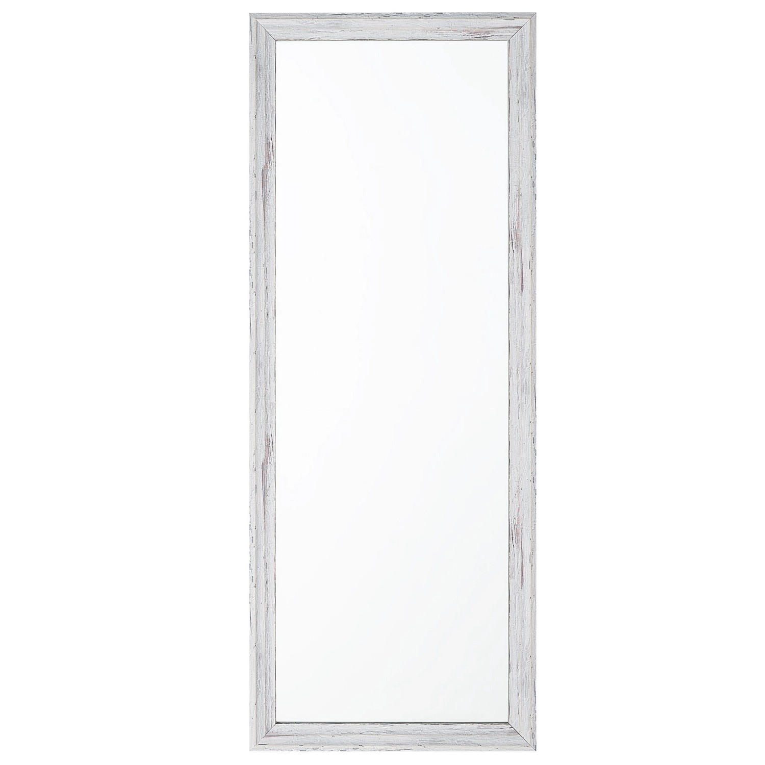 Beliani Wandspiegel BENON Cremeweiß 3x50x130