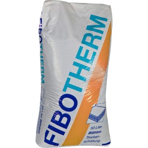 Sack FiboTherm Hohlraumschüttung, 50 Liter. Trockenschüttung für Hohlräume.