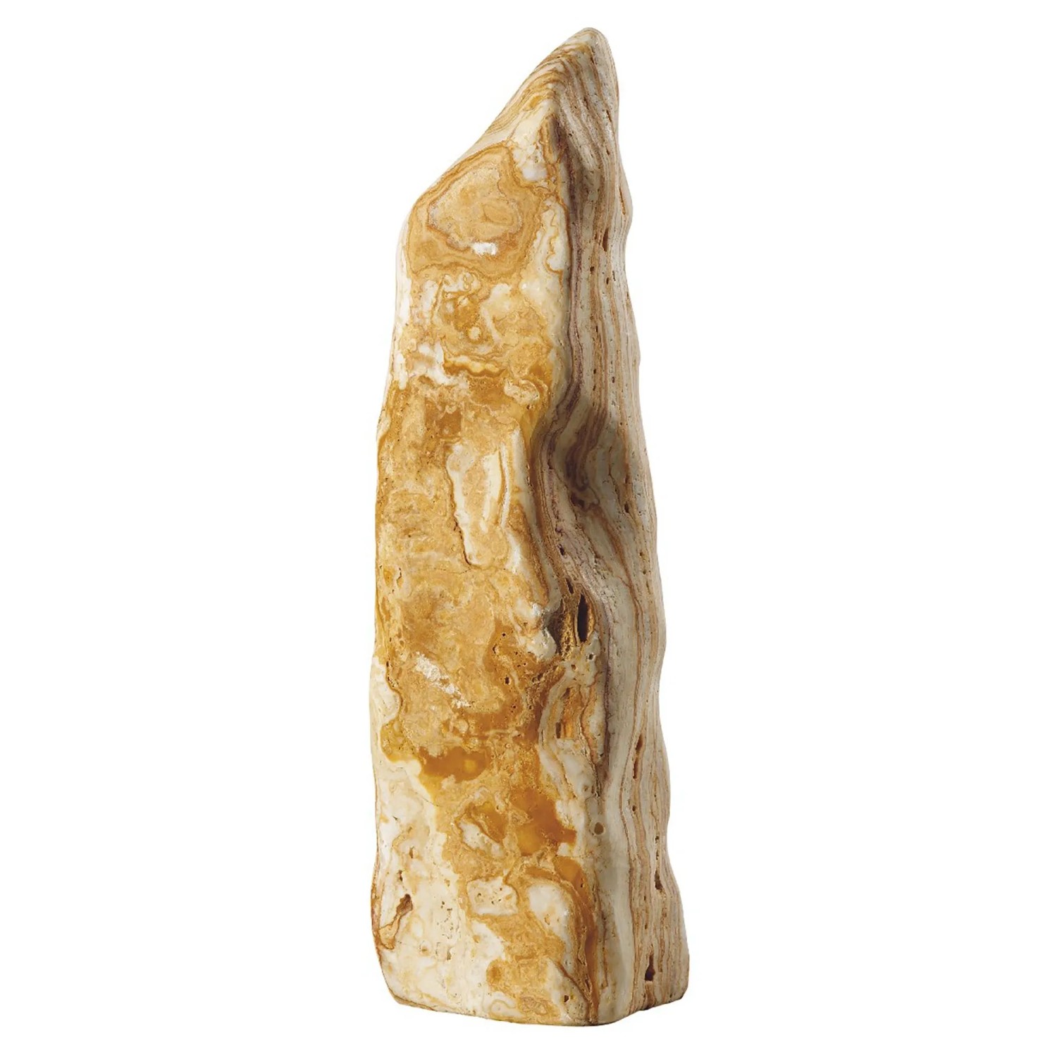 Scherf Kristall-Monolith Morgen-Sonne Poliert Höhe 60 - 90 cm