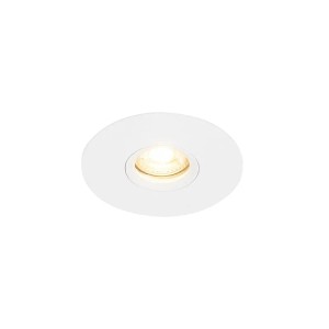 QAZQA Moderner Einbaustrahler Weiß GU10 50mm Buco
