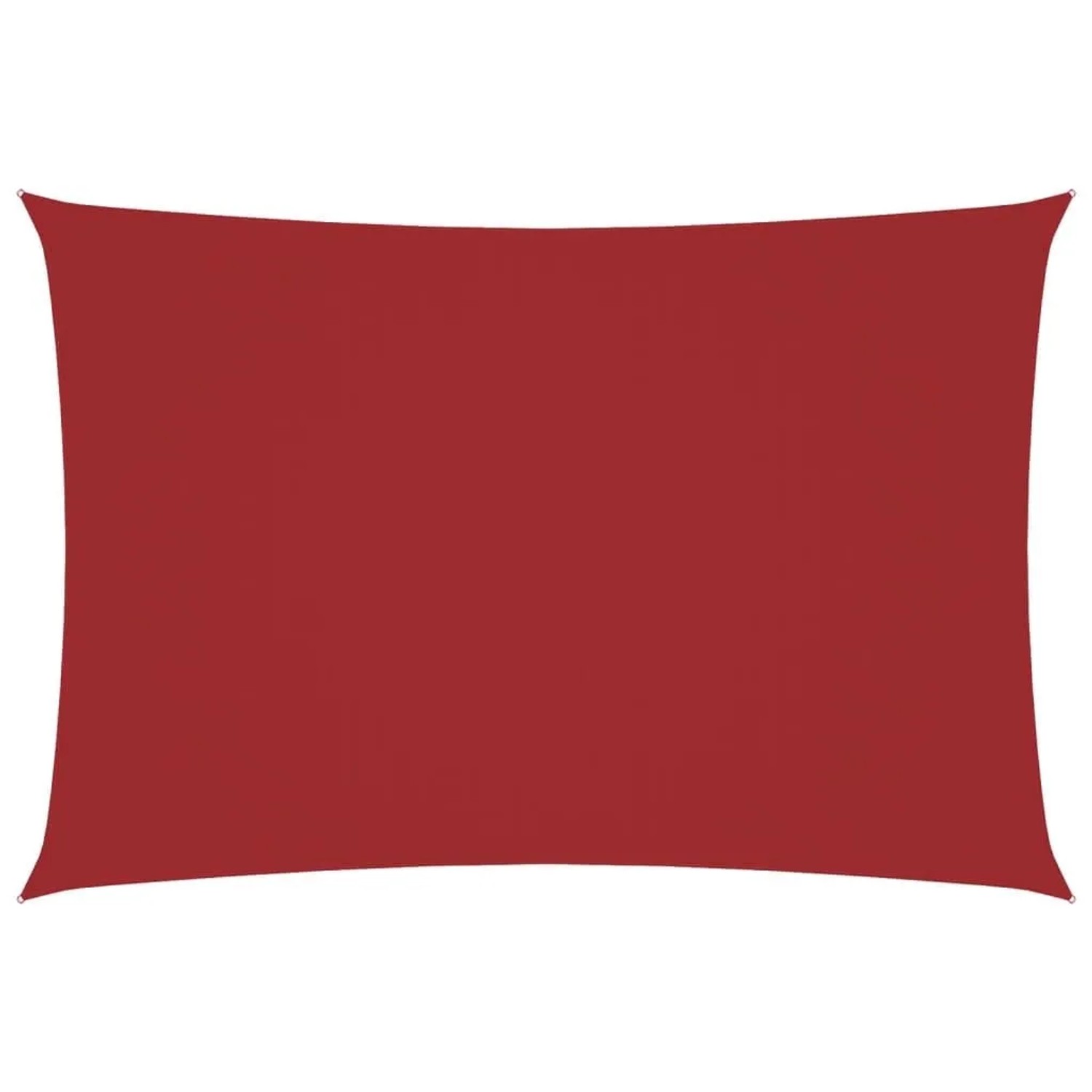 Furnicato Sonnensegel Oxford Gewebe Rechteckig 3x6 M Rot