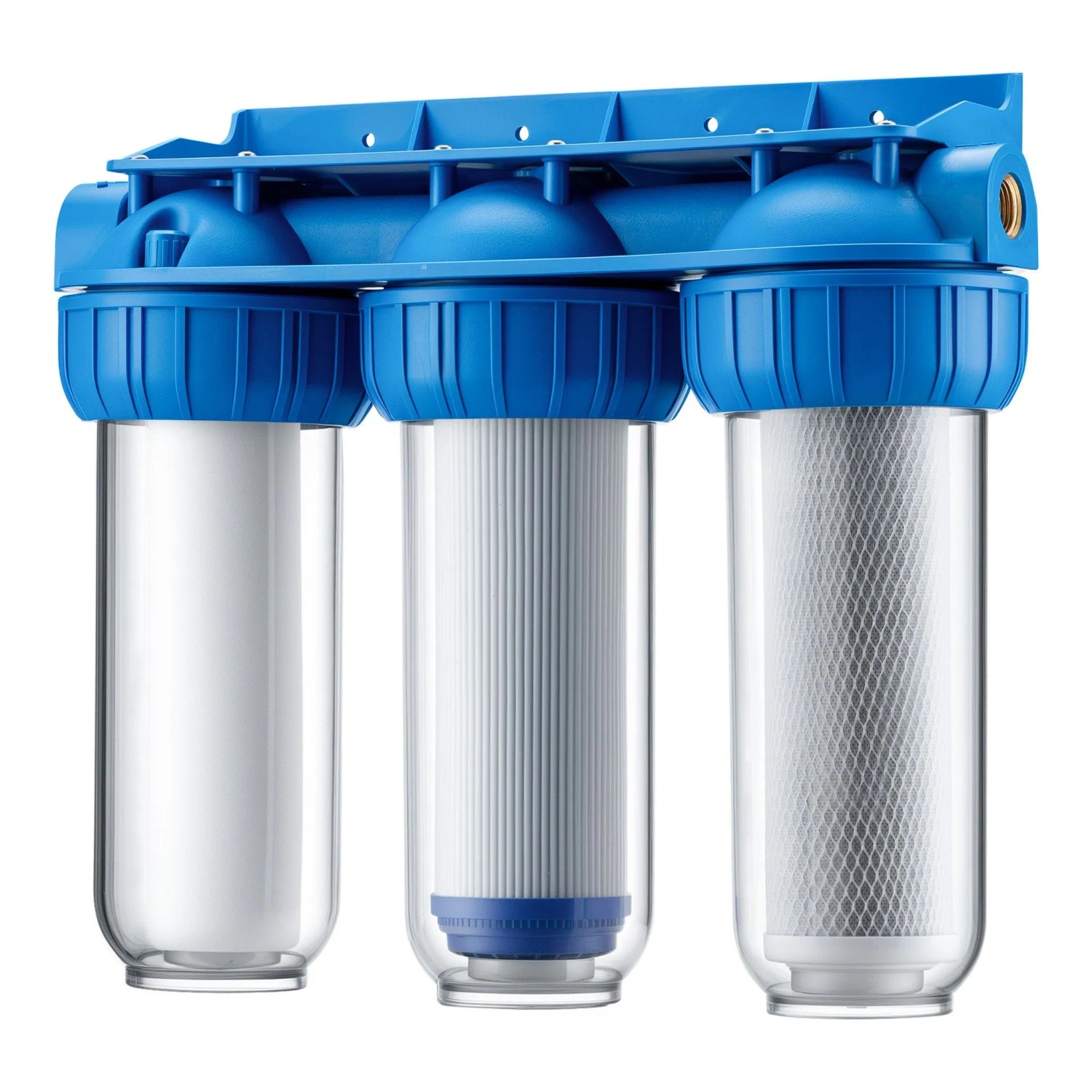 Naturewater Nw-Br10B4 3 Stufen Filter 5Μ 2067Mm 1/2 Zoll Sedimentfilter Aktivkohle