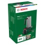 Verpackung des Bosch Akku-Espressokochers EasyMoka 18V-2 Inox. Grüner Karton mit Produktabbildung.