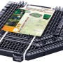 Garantia Bodengitter für Thermo/Eco-King 400 l Komposter, schwarz, zum Schutz vor Nagetieren.