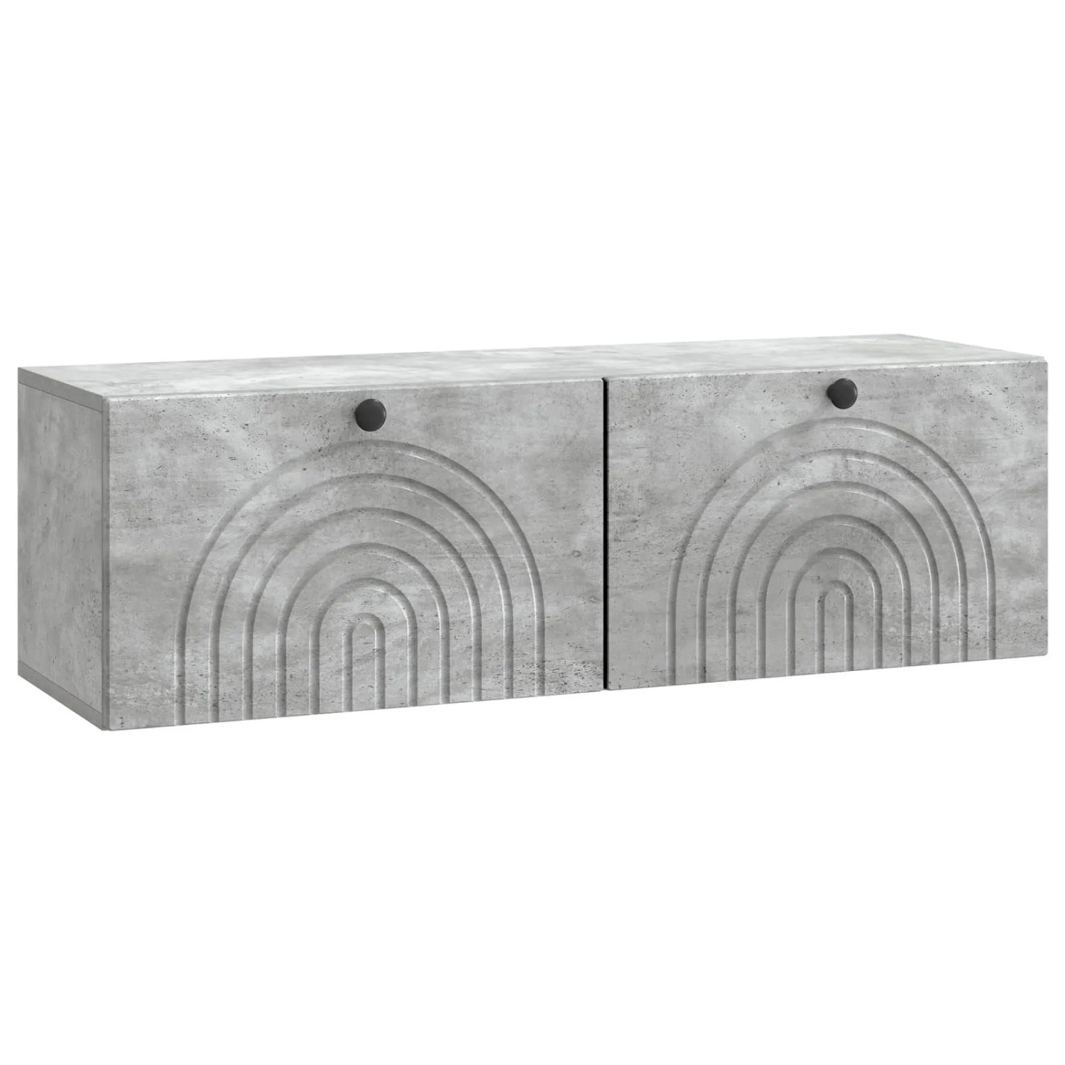 vidaXL Wandmontierter TV-Schrank Betongrau 98 x 31 x 30 cm 898218
