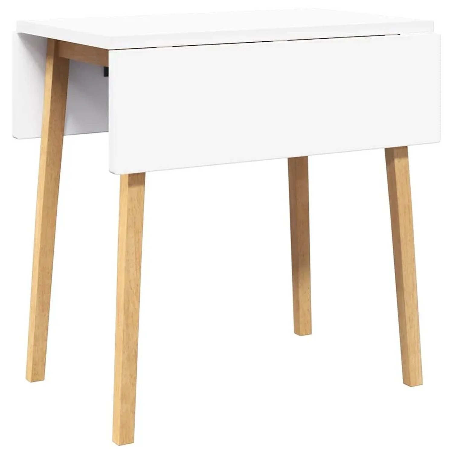 vidaXL Esstisch Natur Massivholz Gummibaumholz 4102536 günstig online kaufen