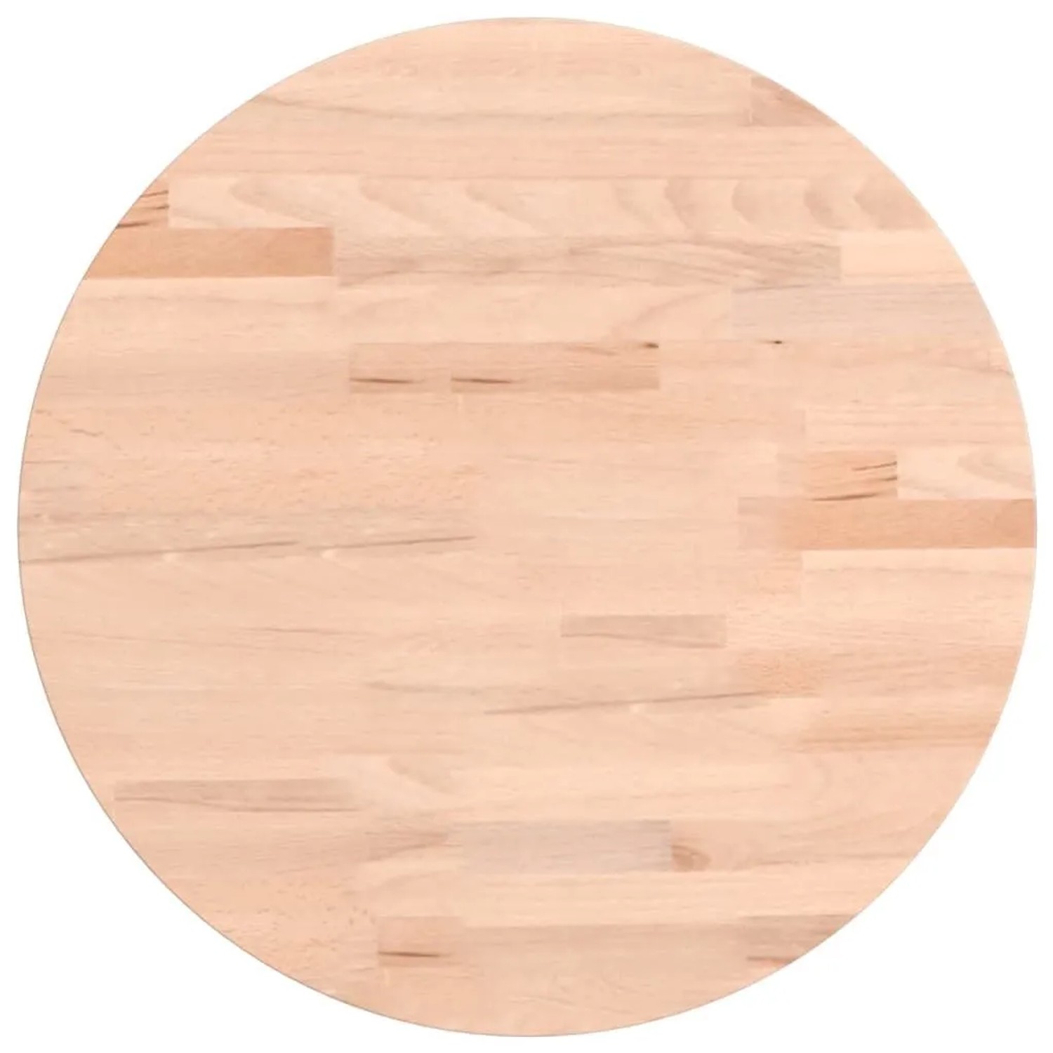 vidaXL Tischplatte Ø40x1,5 cm Rund Massivholz Buche 355907