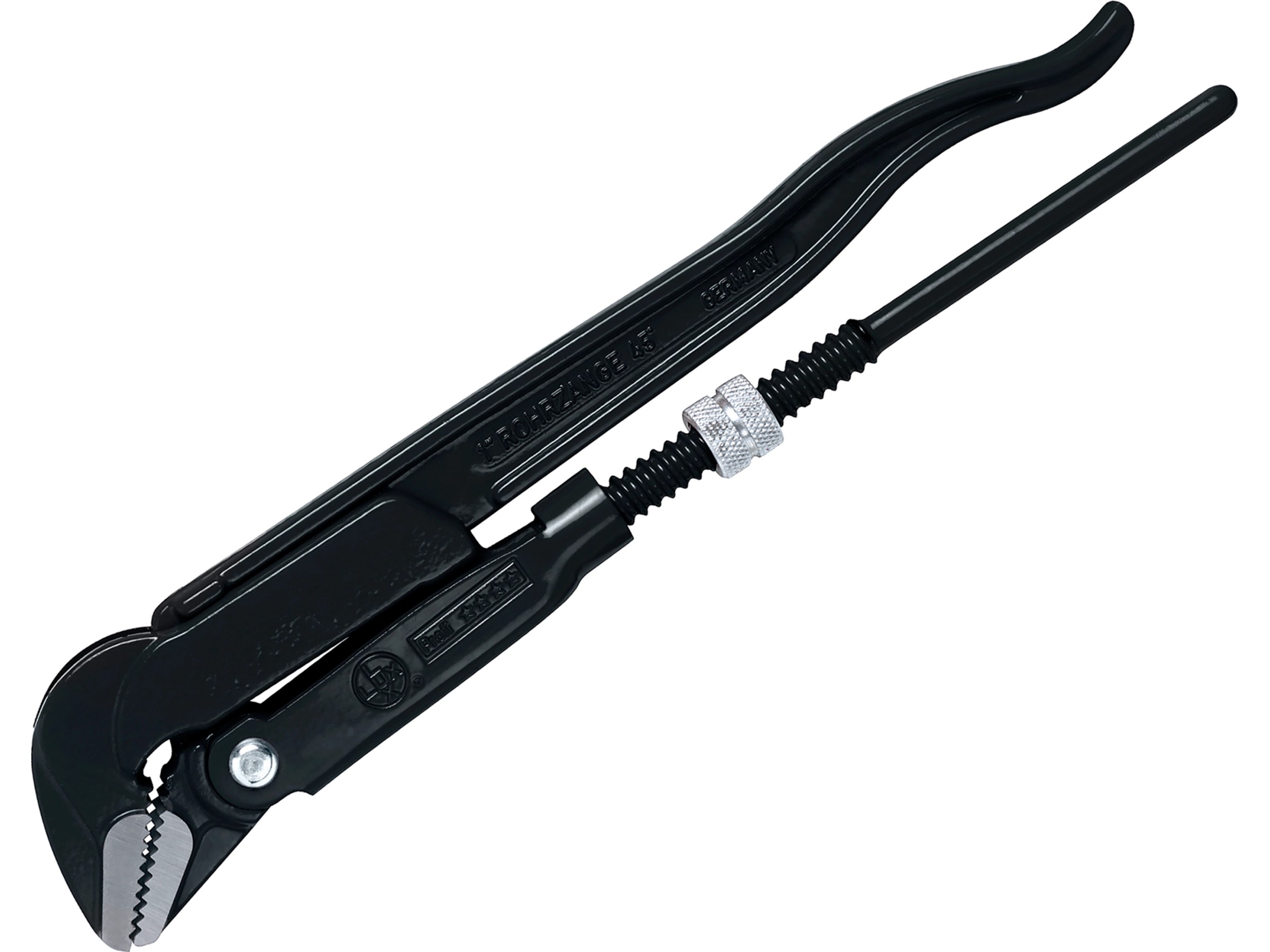 Olympia Tools Nut- Und Federzange, 20,3 Cm – 6 Stück Set Mit 5 Backenpositionen, 4,3 Cm Kapazität | Schwarz, Ergonomisch