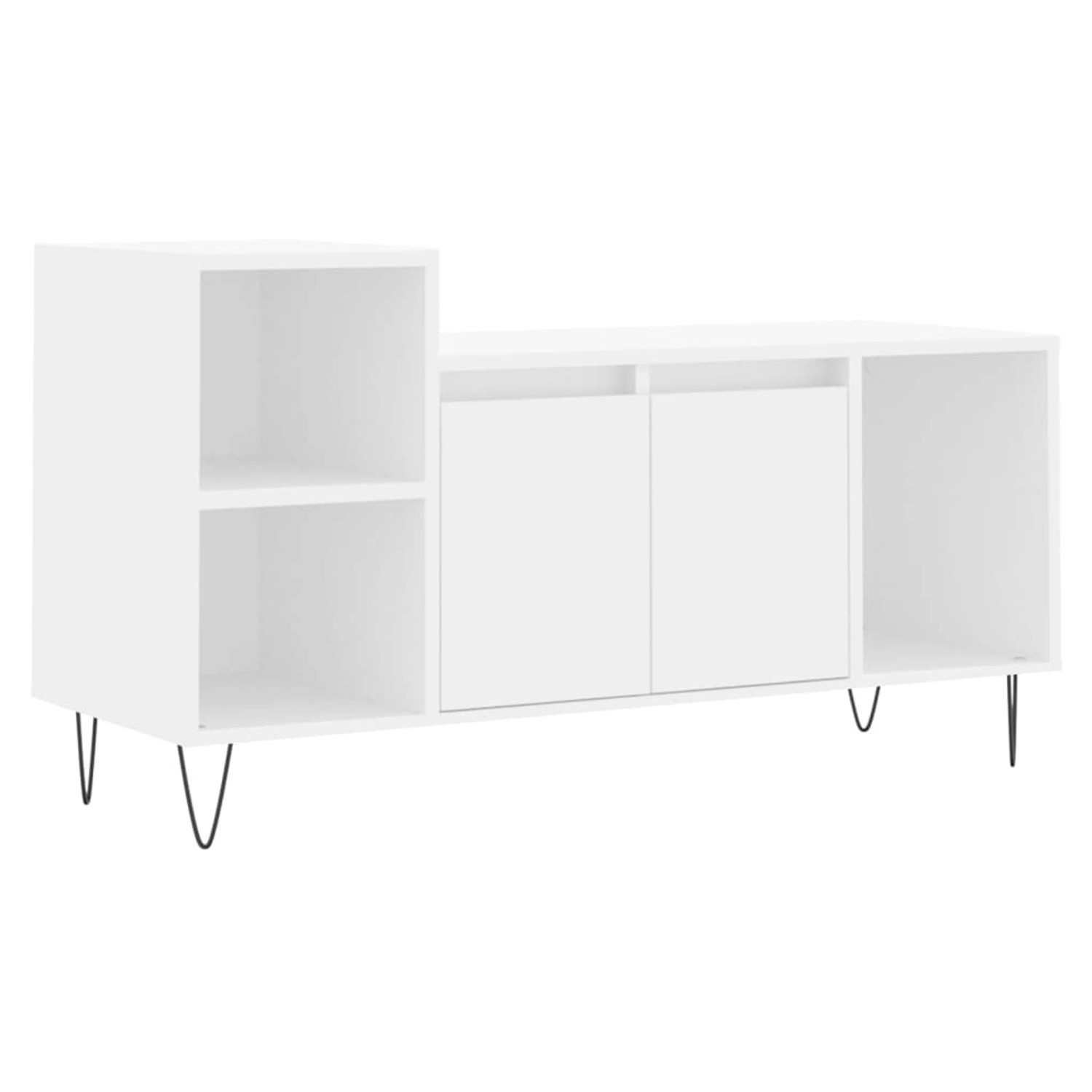 vidaXL TV-Schrank Weiß 100x35x55 cm Holzwerkstoff 831316 günstig online kaufen