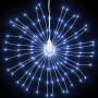 vidaXL Weihnachtsbeleuchtungen Feuerwerk 4 Stk 140 LEDs Kaltweiß 17cm 356222_4