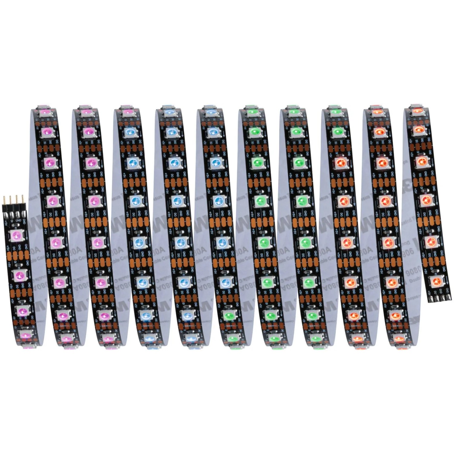 Paulmann EntertainLED Set, 3 m LED-Strip mit Farbwechsel für stimmungsvolle Beleuchtung.