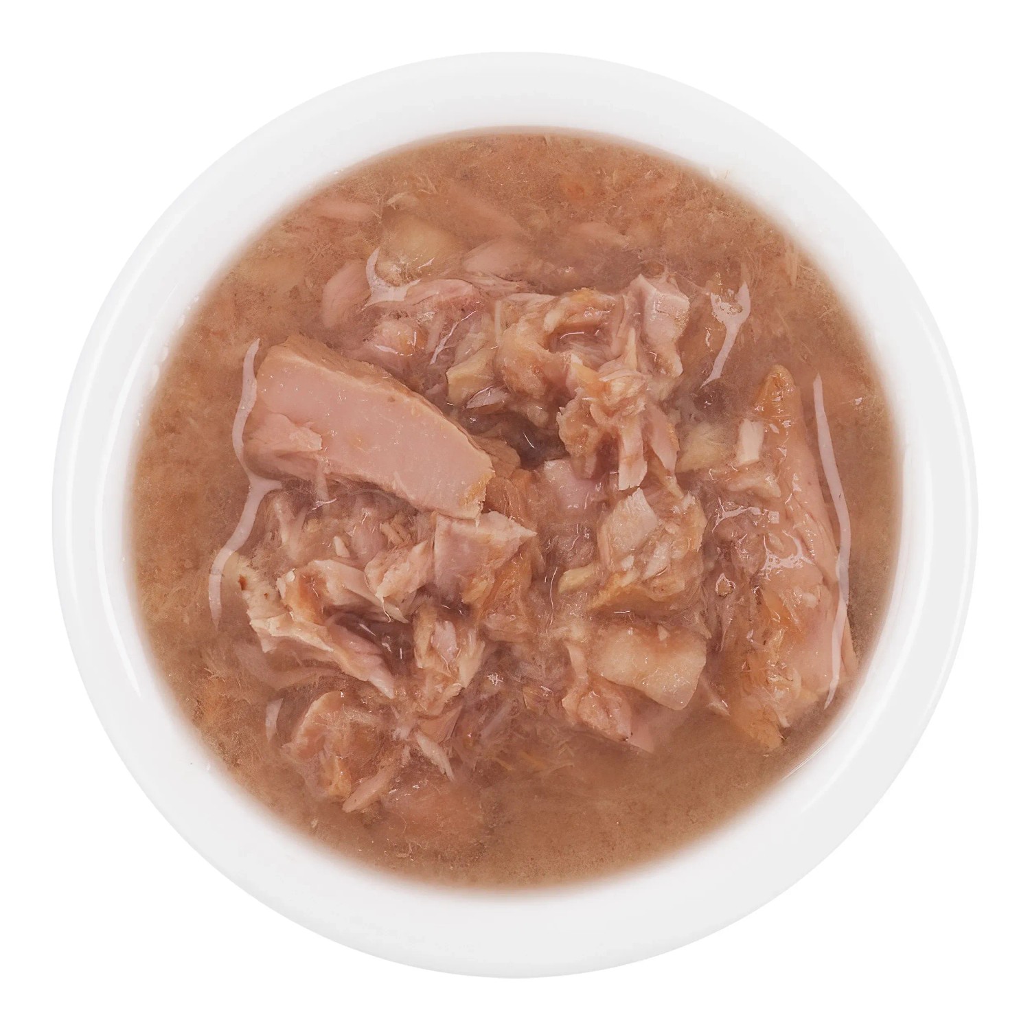 Lucky Lou Katzen-Nassfutter Thunfisch Apfel in Brühe, 70g Dose.