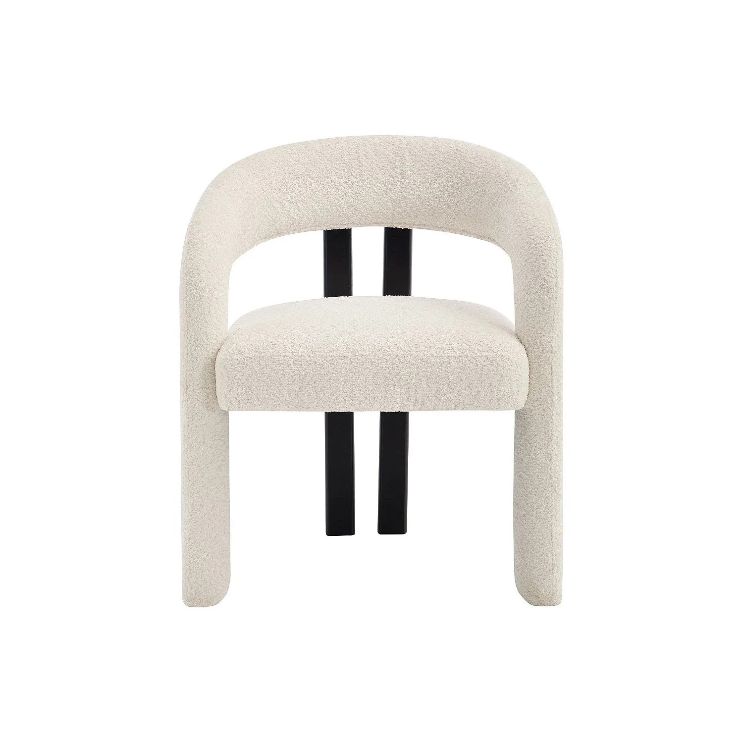 Vente-unique Stuhl Noreti Schwarz  Weiß 65 cm