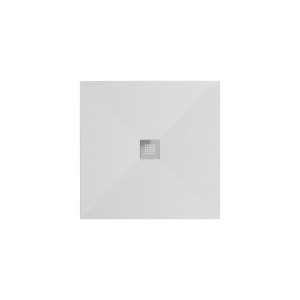 Schulte Duschwanne ExpressPlus Extraflach Quadrat 90 cm x 90 cm Weiß