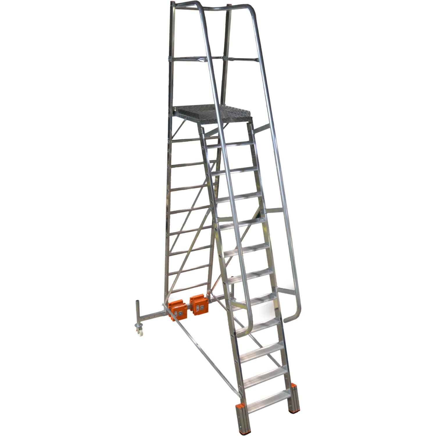 Krause Podestleiter Vario 1365 Stabilo 9 Stufen