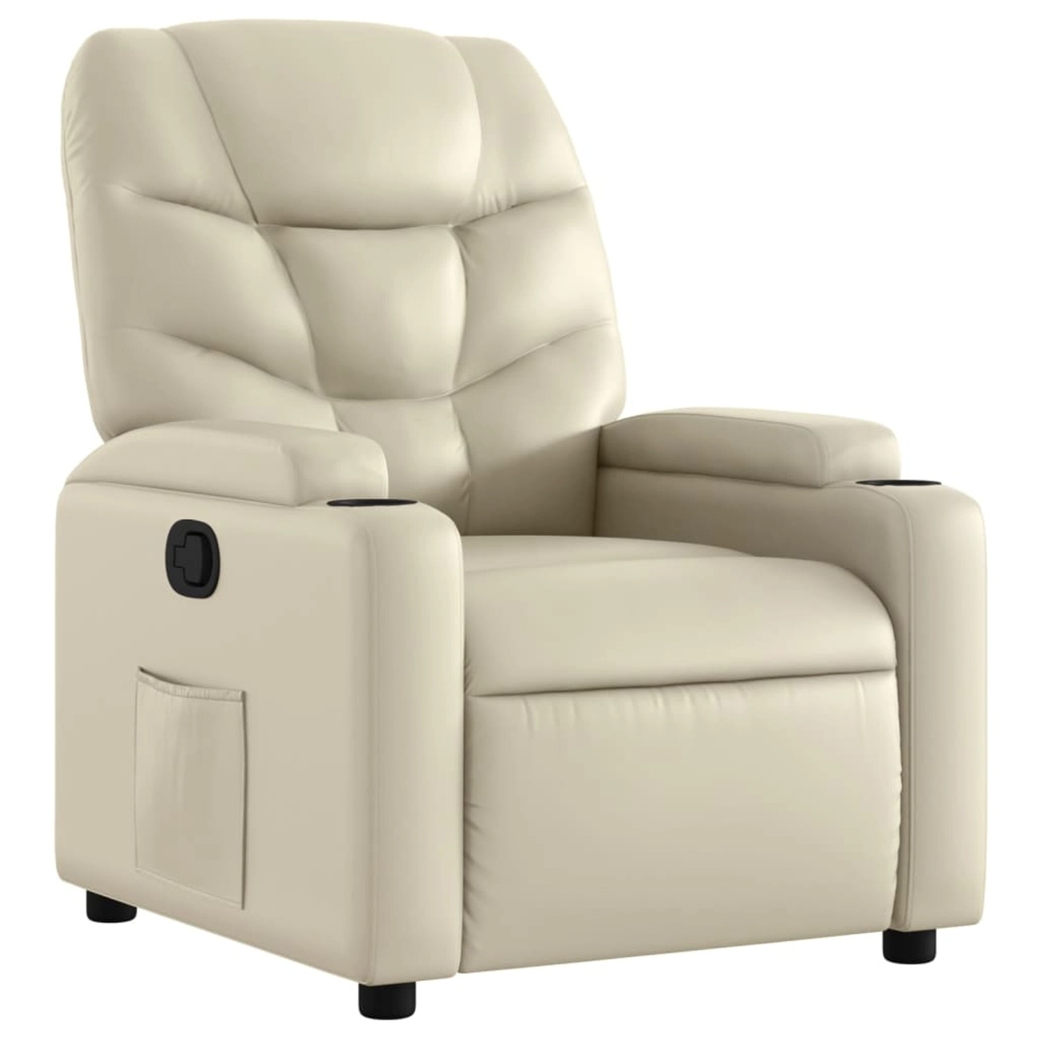 vidaXL Relaxsessel Creme Kunstleder 3205641 günstig online kaufen