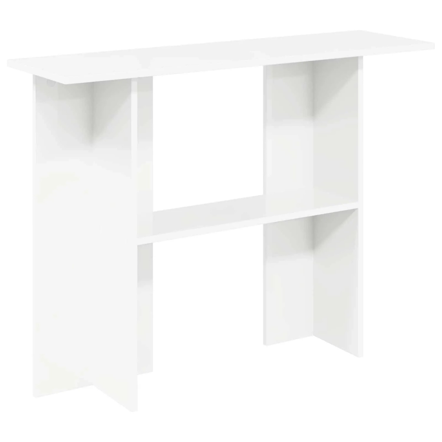 vidaXL Konsolentisch Weiß 100 x 30 x 75 cm Holzwerkstoff 8001175