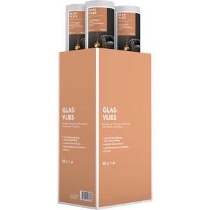 Glasvlies Weiß, überstreichbare Tapete in Rollen, ideal für Renovierung und Gestaltung.