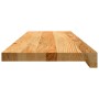 vidaXL Fensterbänke 2 Stk Hellbraun 80x30x2 cm Massivholz Eiche 4009150_5