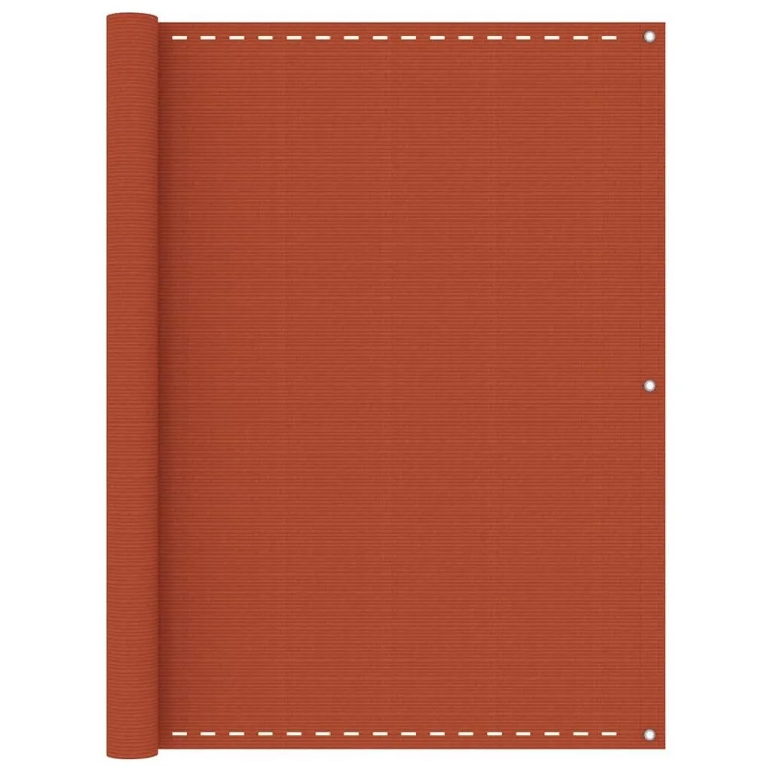 Thumbnail - vidaXL Balkon-Sichtschutz Orange 120x500 cm HDPE 311026