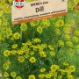 Sperli Dill Sperlis Liso Kräutersamen mit gelben Blüten und grünen Blättern.