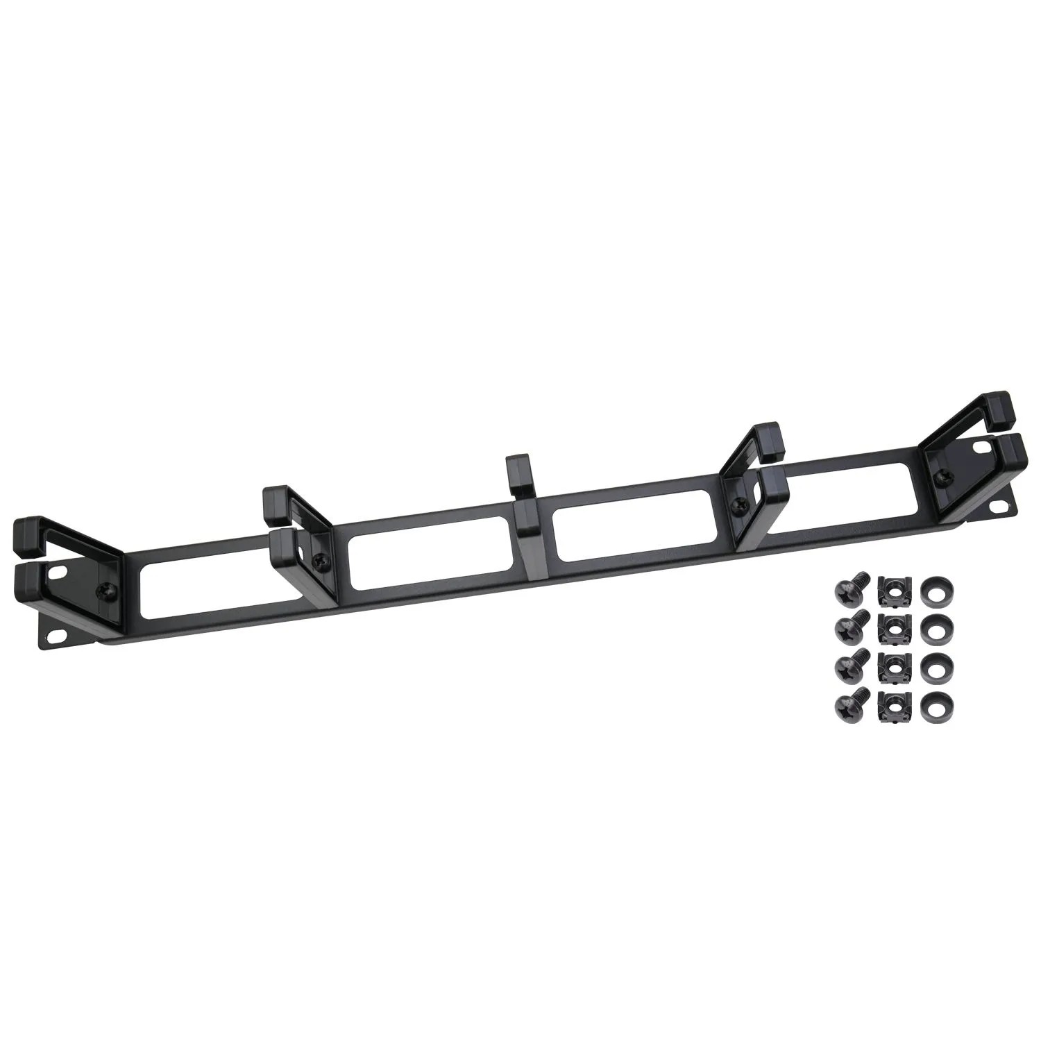 HMF 66455 Rangierpanel für Serverschrank 19 Zoll 1 HE 5 Führungsbügel Schwa günstig online kaufen