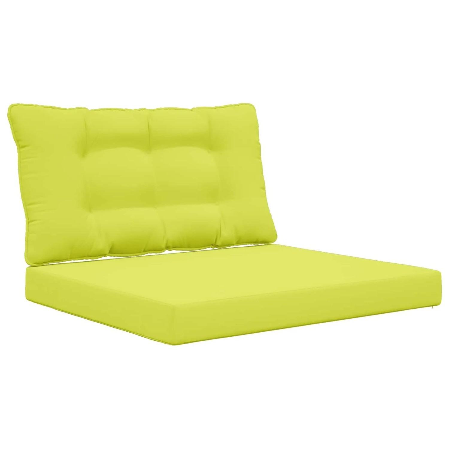 vidaXL Sofakissen für Draußen 2-Tlg Grün Polyester 900902