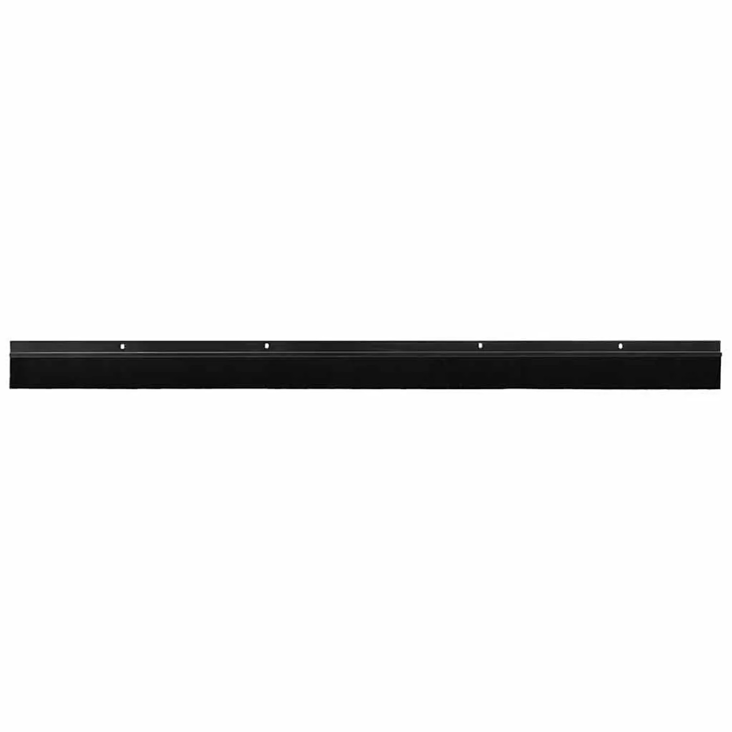 vidaXL Aufsteck Türbürstendichtungen 2 Stk Schwarz 100 cm 42019583