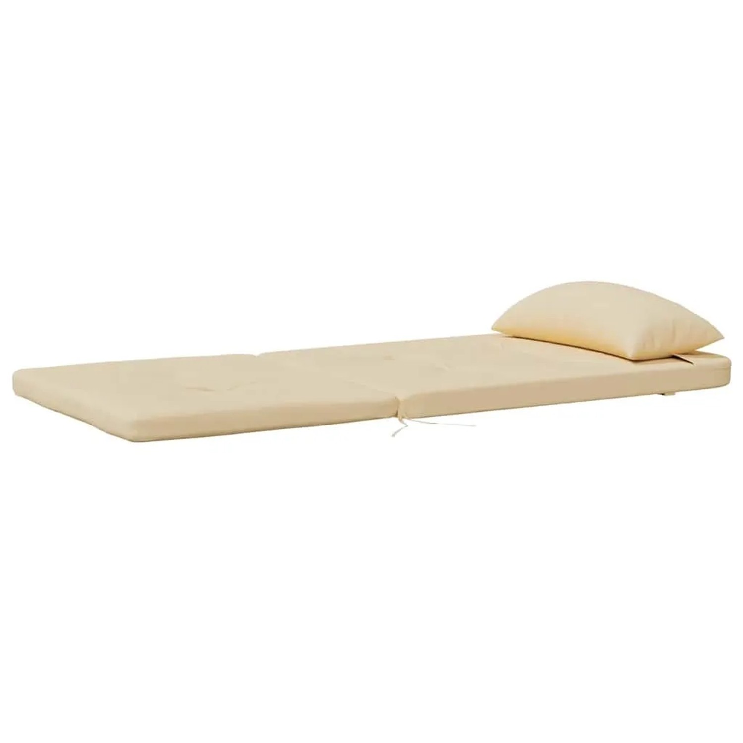 Beige Adirondack-Auflagen, 2 Stk., Oxford-Gewebe, mit Kissen für Gartenstuhl oder Liege.