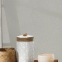 Beige A.S. Création Vliestapete in Textiloptik mit leichter Struktur für Wohnräume.