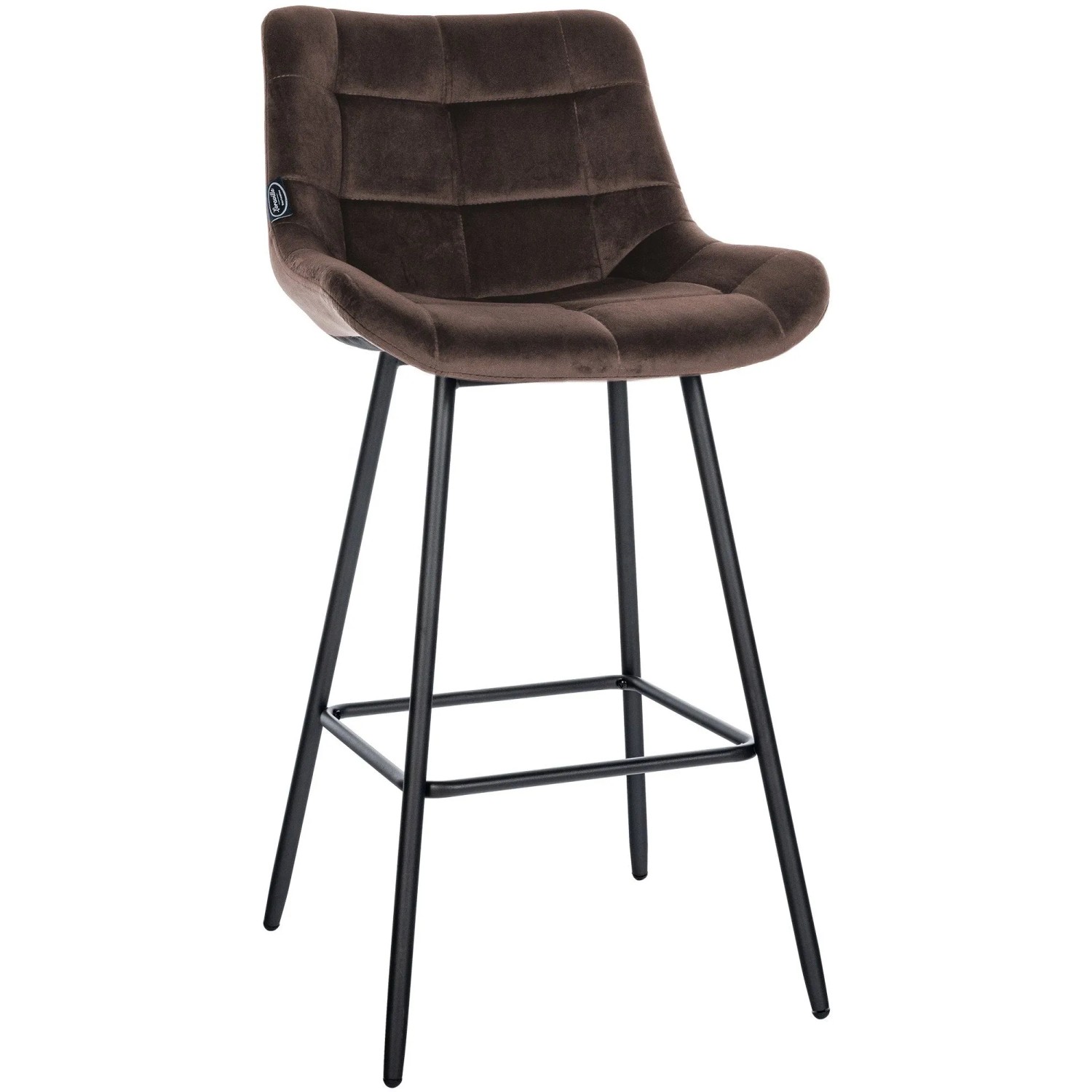 CLP Barhocker Weston braun/Samt