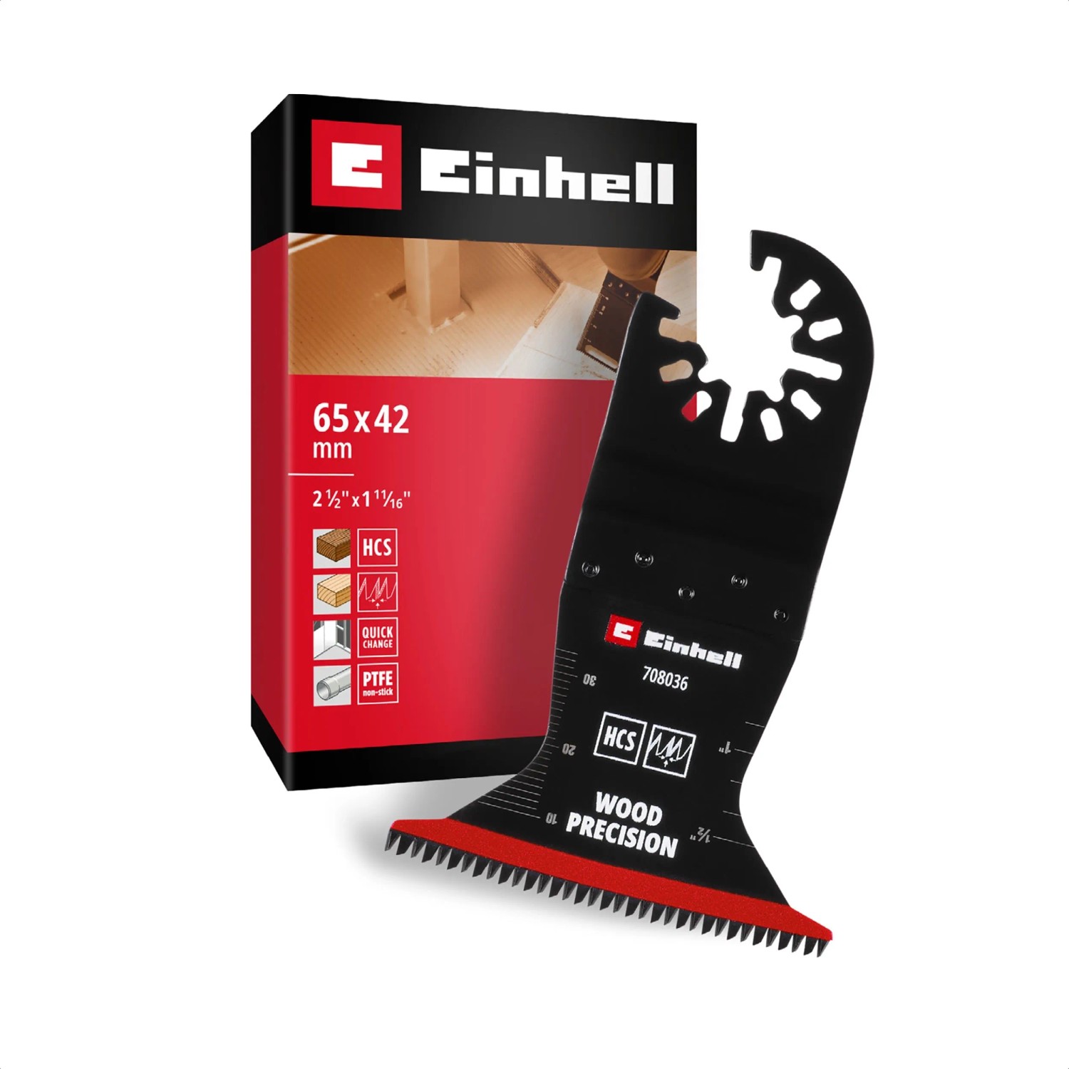 Einhell Tauchsägeblatt HCS und Japanzahnung Curved 65 mm x 42 mm günstig online kaufen