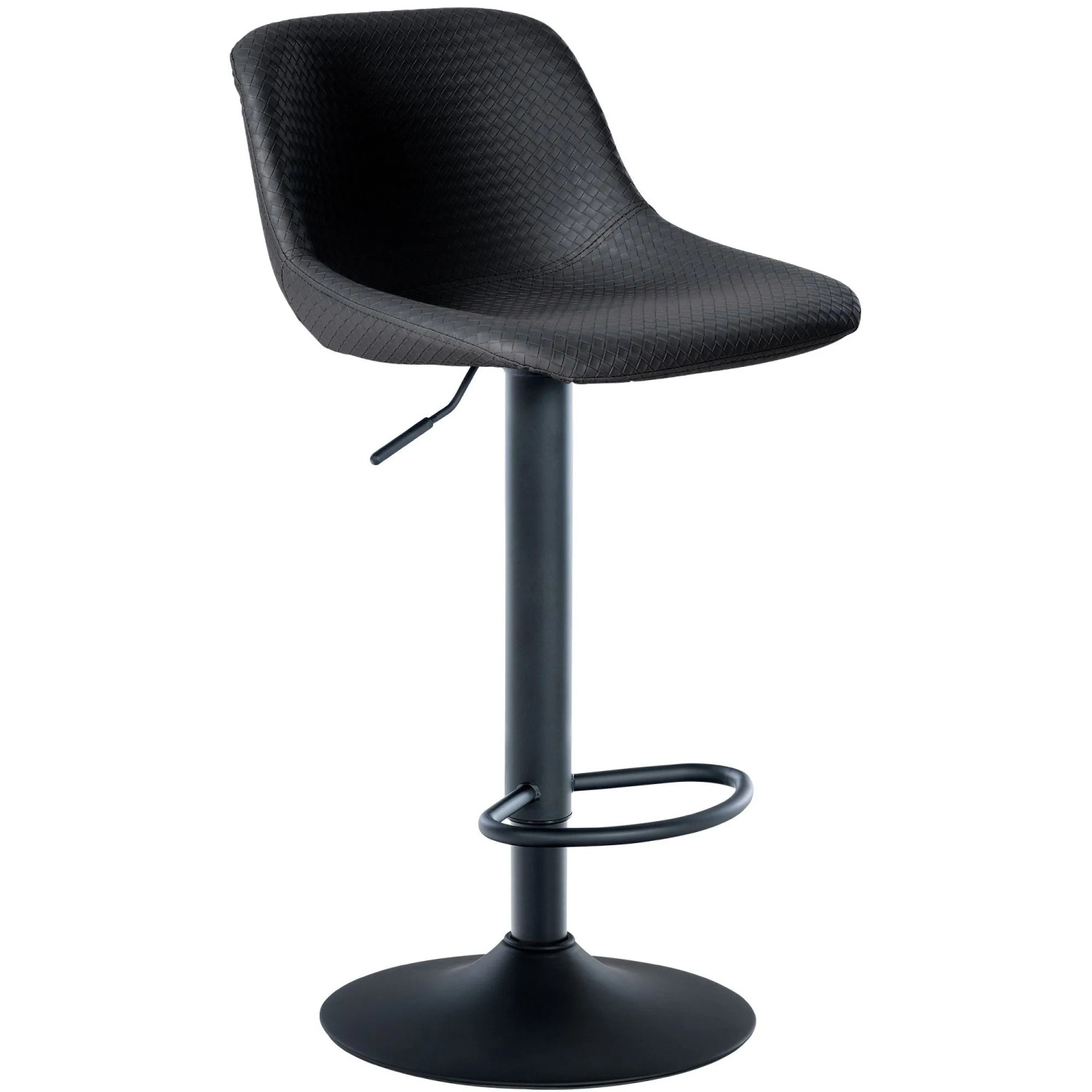 CLP Barhocker Loft schwarz/Kunstleder
