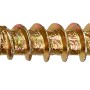 Gelb verzinkte LUX Spanplattenschraube mit Senkkopf, PZ-Antrieb, 5x50 mm, 200 Stück.
