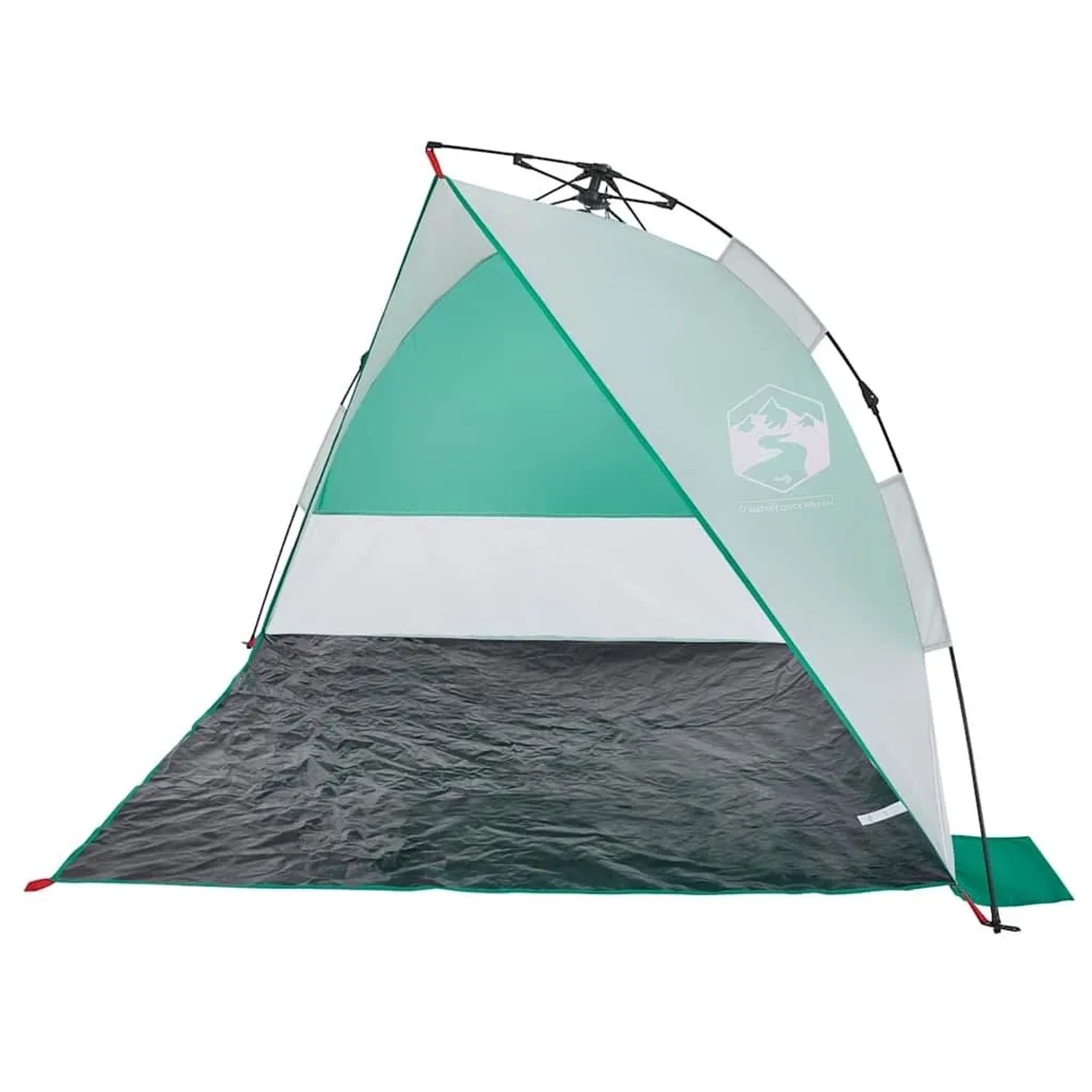 vidaXL Strandzelt Seegrün Quick Release Wasserdicht 4004153_5