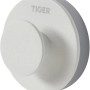 Weißer Tiger Haken Urban Klein für Bad & Küche, zur Wandmontage mit Klebefolie.