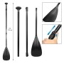 Schwarz verstellbares SUP-Paddel von ECD Germany, Länge 175-215 cm, für Stand Up Paddle Board.