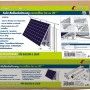 Schwaiger Geländer-Montage Set für Balkonkraftwerk, geeignet für 1 Solarmodul bis 30 kg.