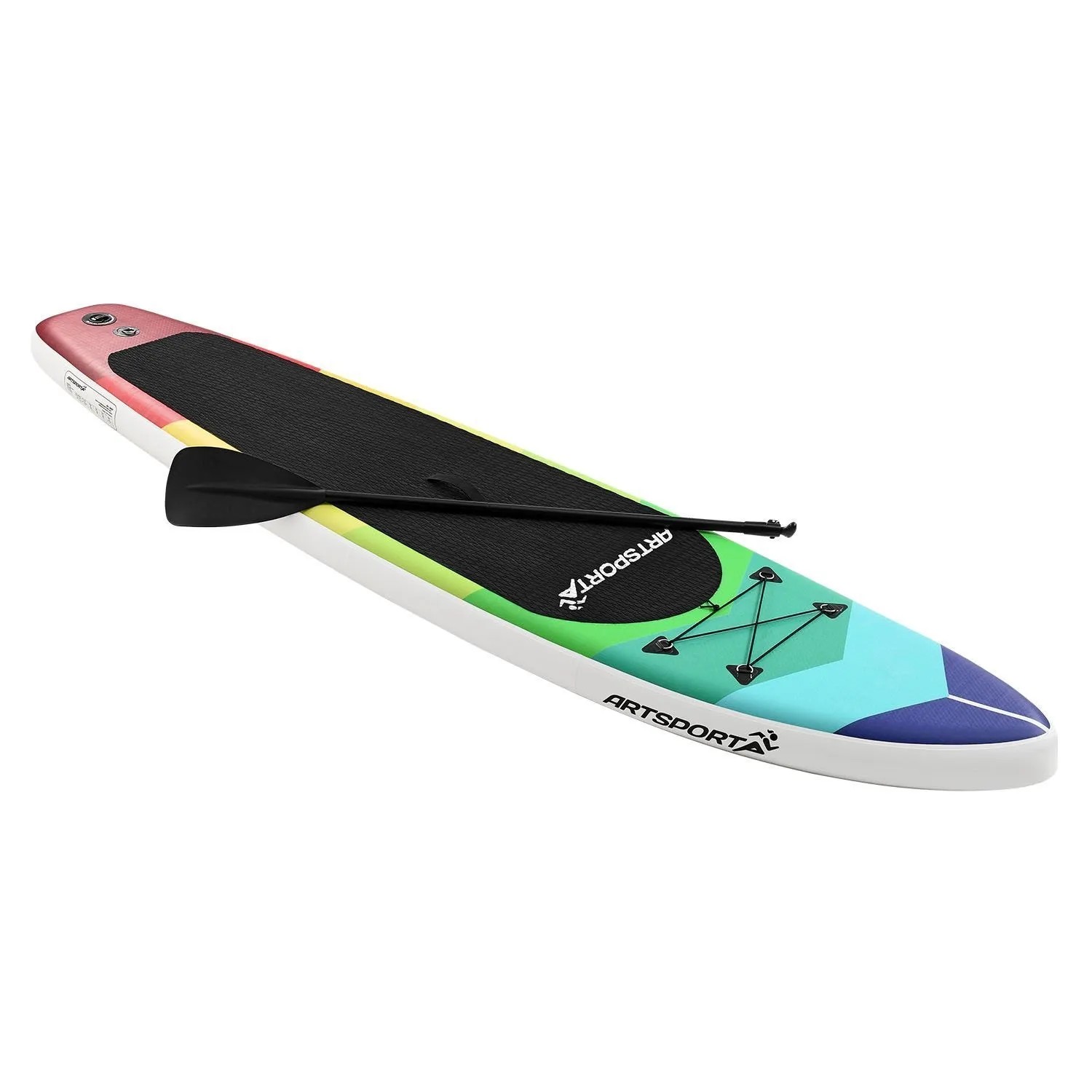 ArtSport Stand Up Paddling Board Retro Love Aufblasbar mit Tasche & Zubehör