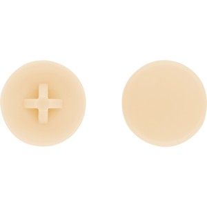 LUX Abdeckkappen TX20, hellbraun, 30 Stück, für Spanplattenschrauben und Universalschrauben.