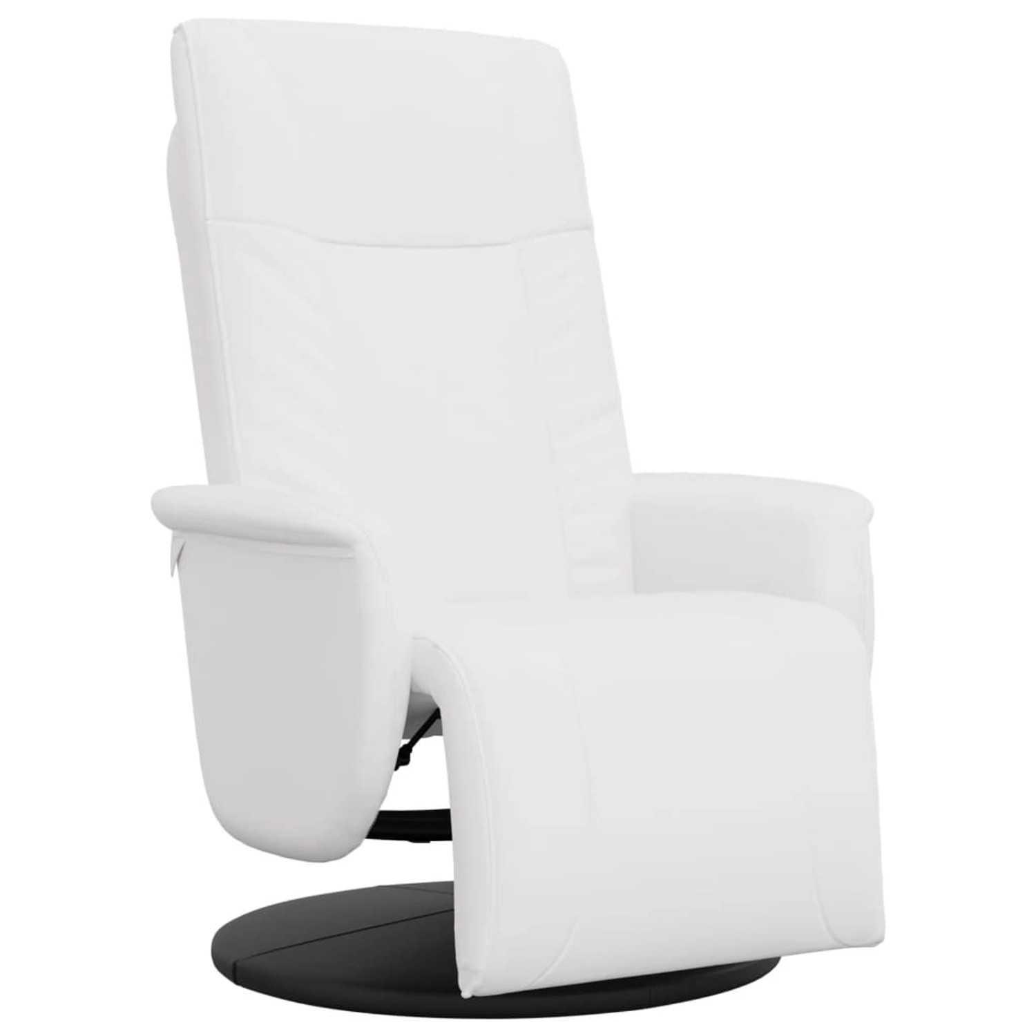vidaXL Relaxsessel mit Fußteil Weiß Kunstleder 356510 günstig online kaufen