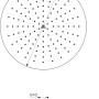 Technische Zeichnung: Ideal Standard Idealrain Atelier Kopfbrause, rund, Ø300mm.