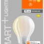 Ledvance Smart+ Filament LED Lampe, Glühlampenform, warmweiß, dimmbar, WiFi-fähig.