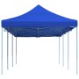 Blaues vidaXL Faltzelt 3x9m, ideal als Partyzelt oder für Outdoor-Events.
