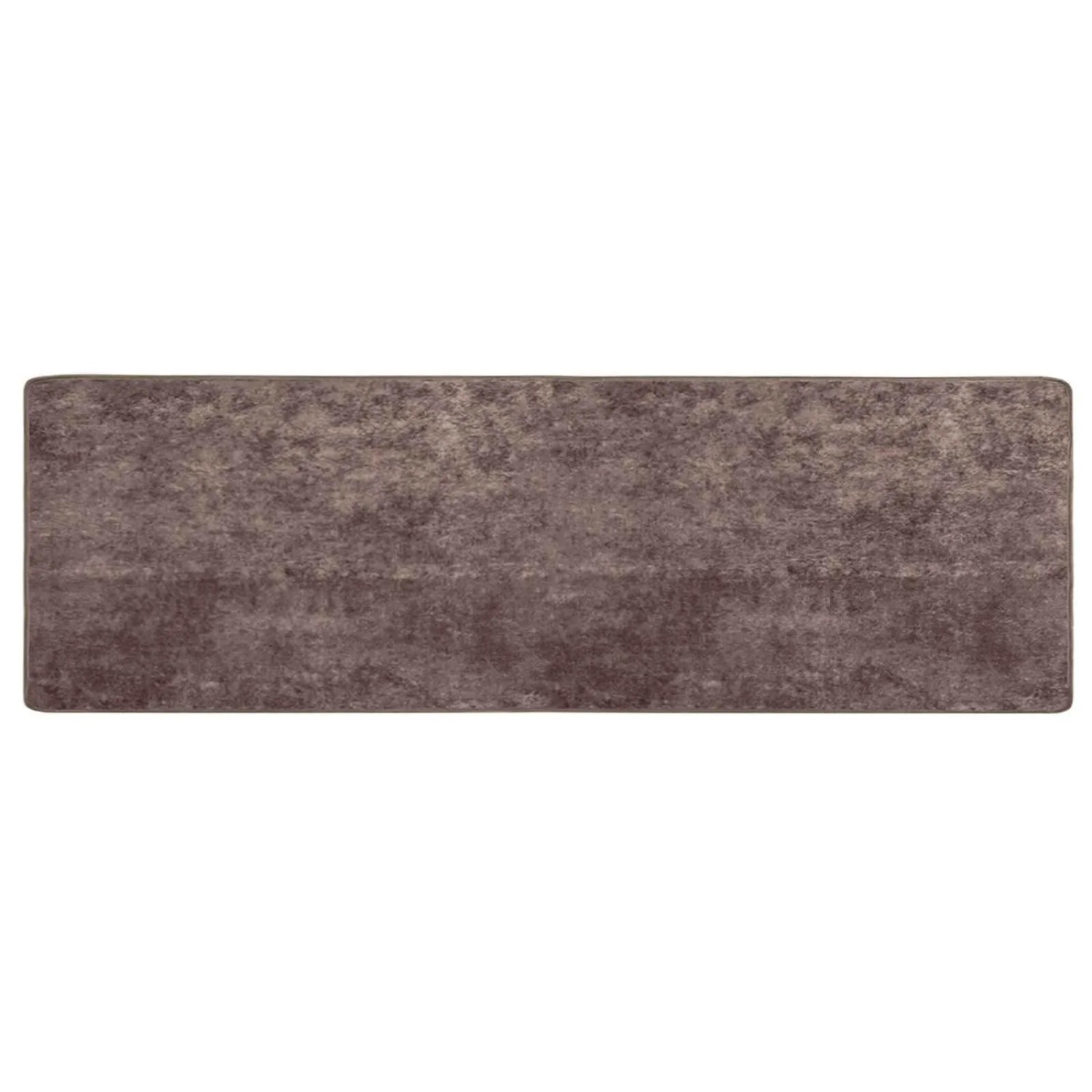 vidaXL Teppichläufer MARSA Grau 350 x 100 cm Polyester und PVC 42023202
