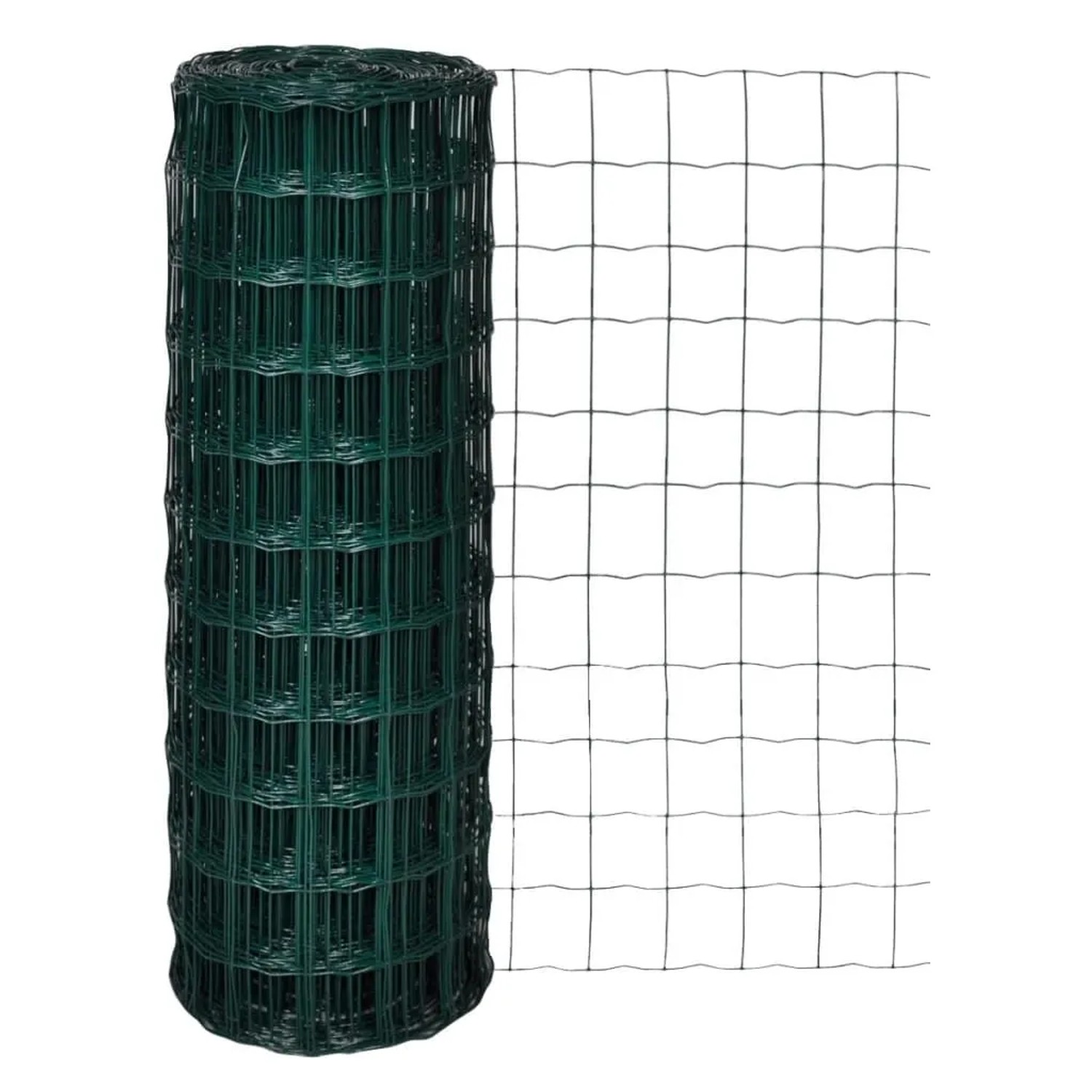 vidaXL Eurozaun Stahl 10 x 1,7 m Grün 142403 günstig online kaufen